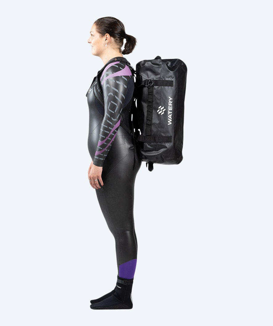 Watery wasserdichter Duffel Bag - Swim 50L - Schwarz