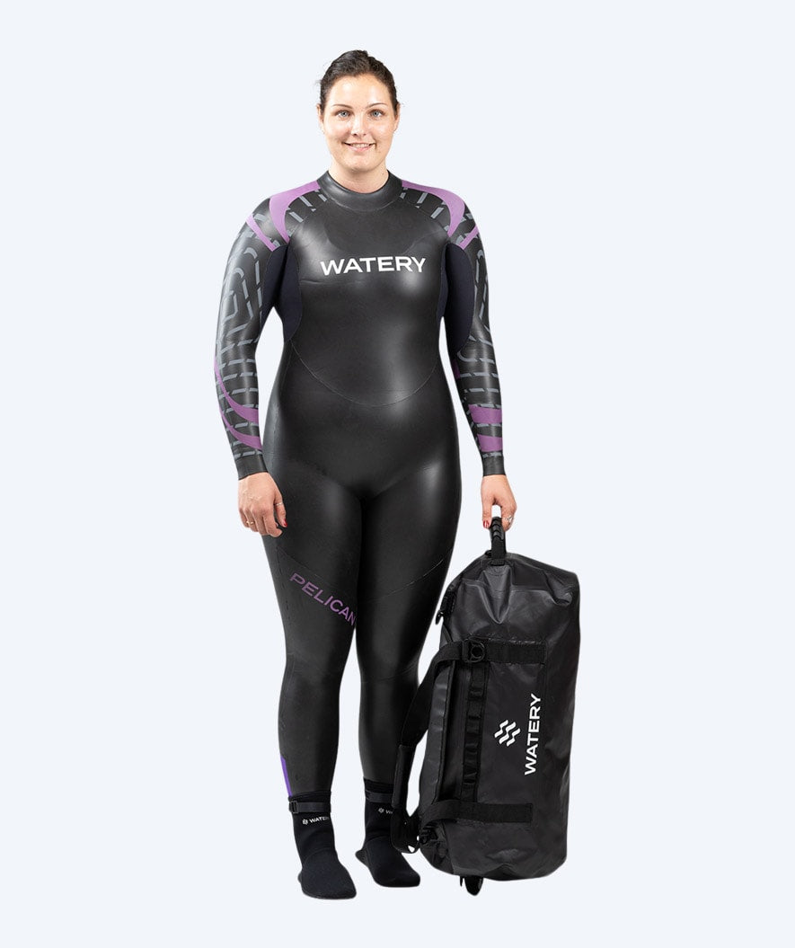 Watery wasserdichter Duffel Bag - Swim 50L - Schwarz