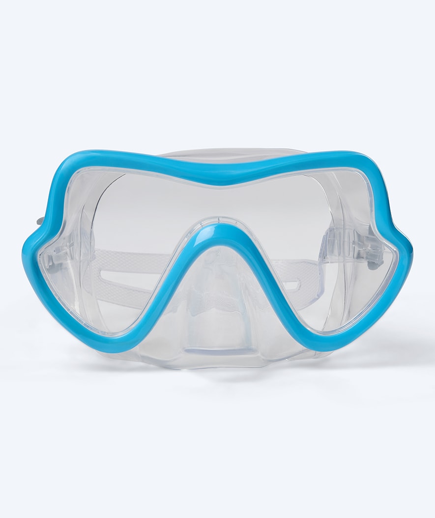 Watery Tauchmaske für Junioren (8-15) - Trigger - Blau/Klar