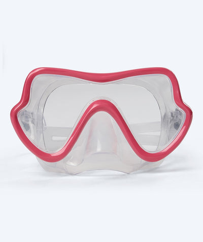 Watery Tauchmaske für Junioren (8-15) - Trigger - Rot/klar