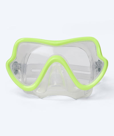 Watery Tauchmaske für Junioren (8-15) - Trigger - Gelb/klar