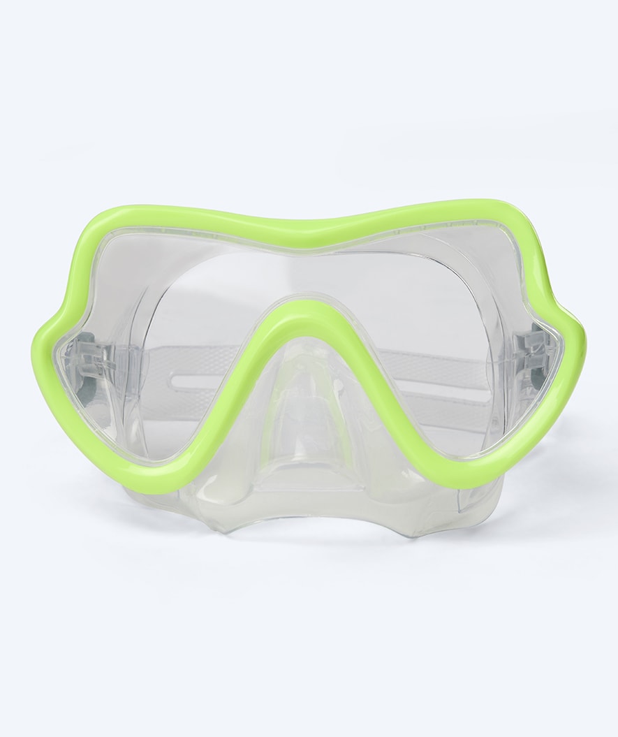 Watery Tauchmaske für Junioren (8-15) - Trigger - Gelb/Klar