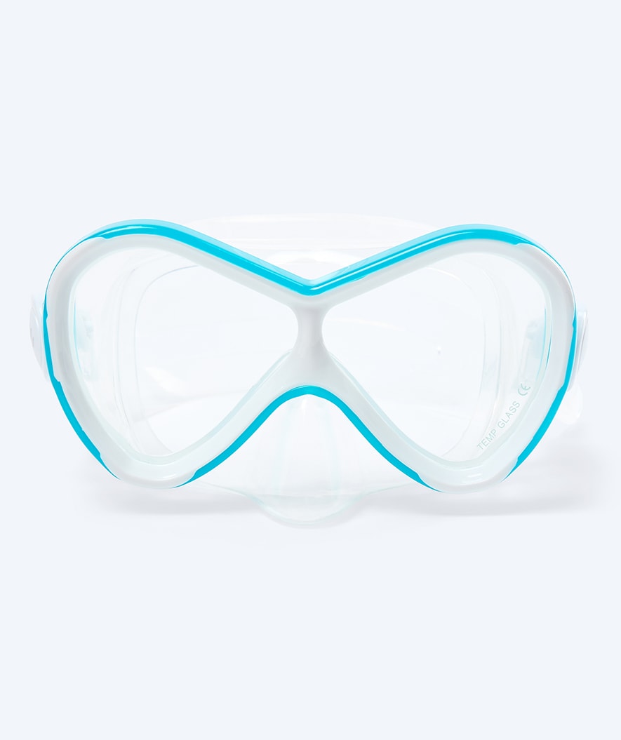 Watery Tauchmaske für Kinder (4-10) - Triton - Hellblau