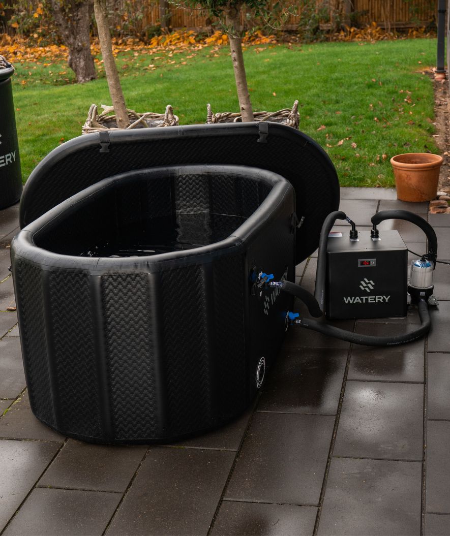 Watery Kühlsystem für Eistonne und Eiswanne - Dense Cooler - Schwarz