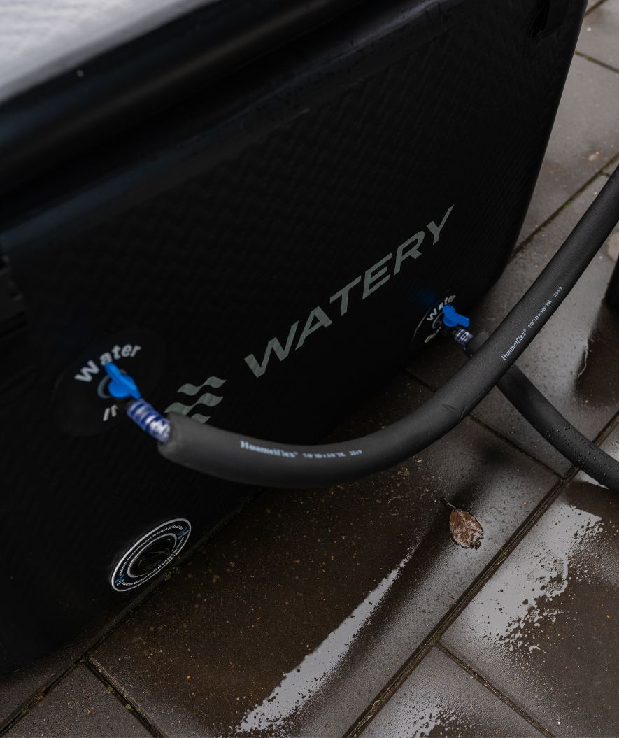 Watery Kühlsystem für Eistonne und Eiswanne - Dense Cooler - Schwarz