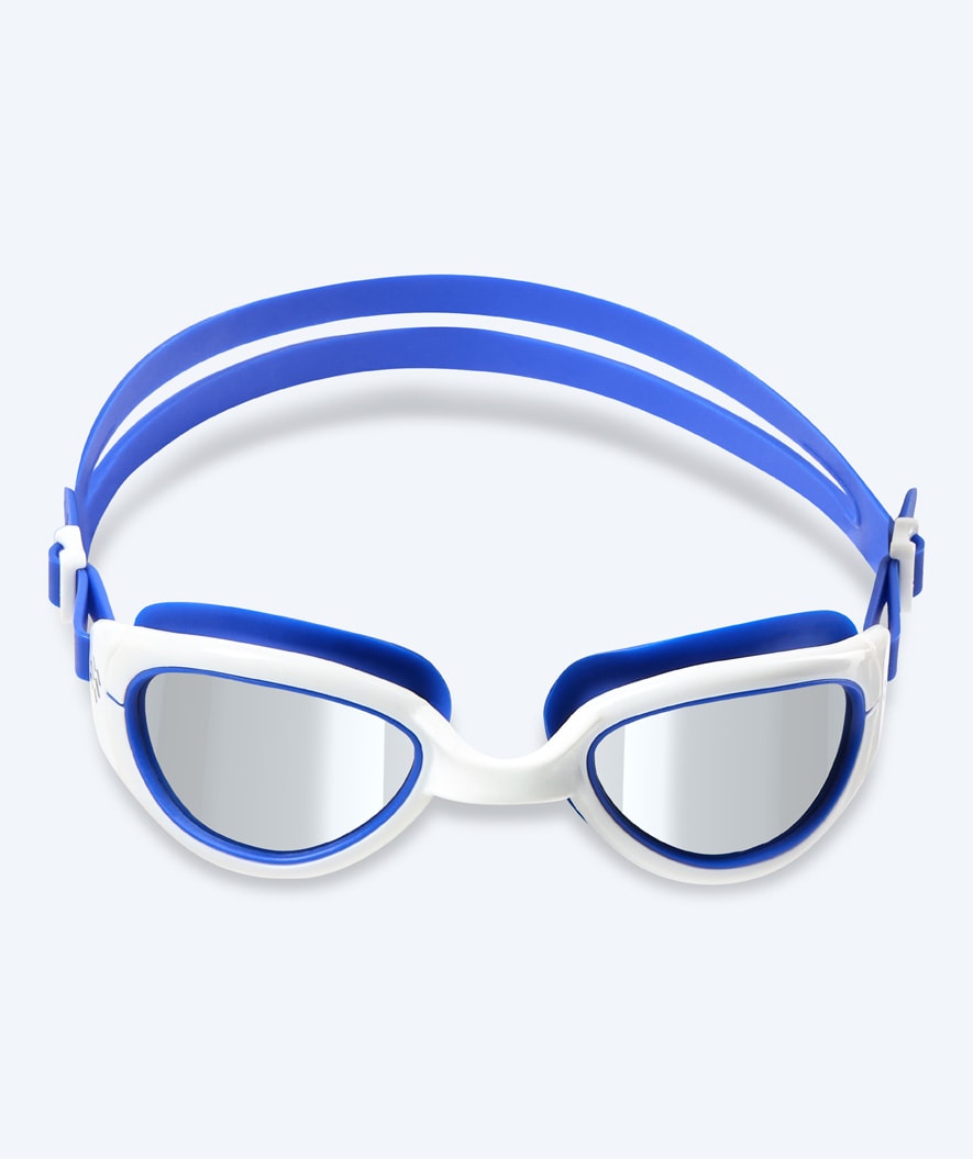 Watery Schwimmbrille für Freizeitschwimmer - Wade Mirror - Blau/Silber