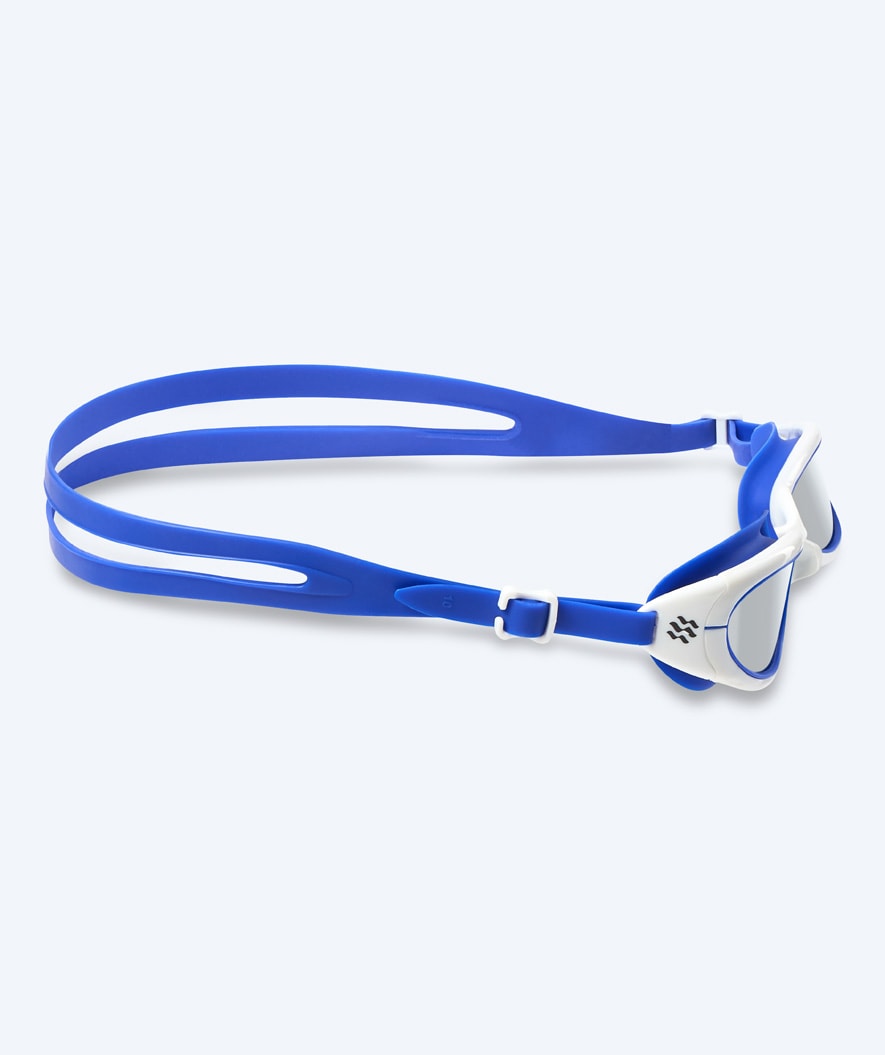 Watery Schwimmbrille für Freizeitschwimmer - Wade Mirror - Blau/Silber