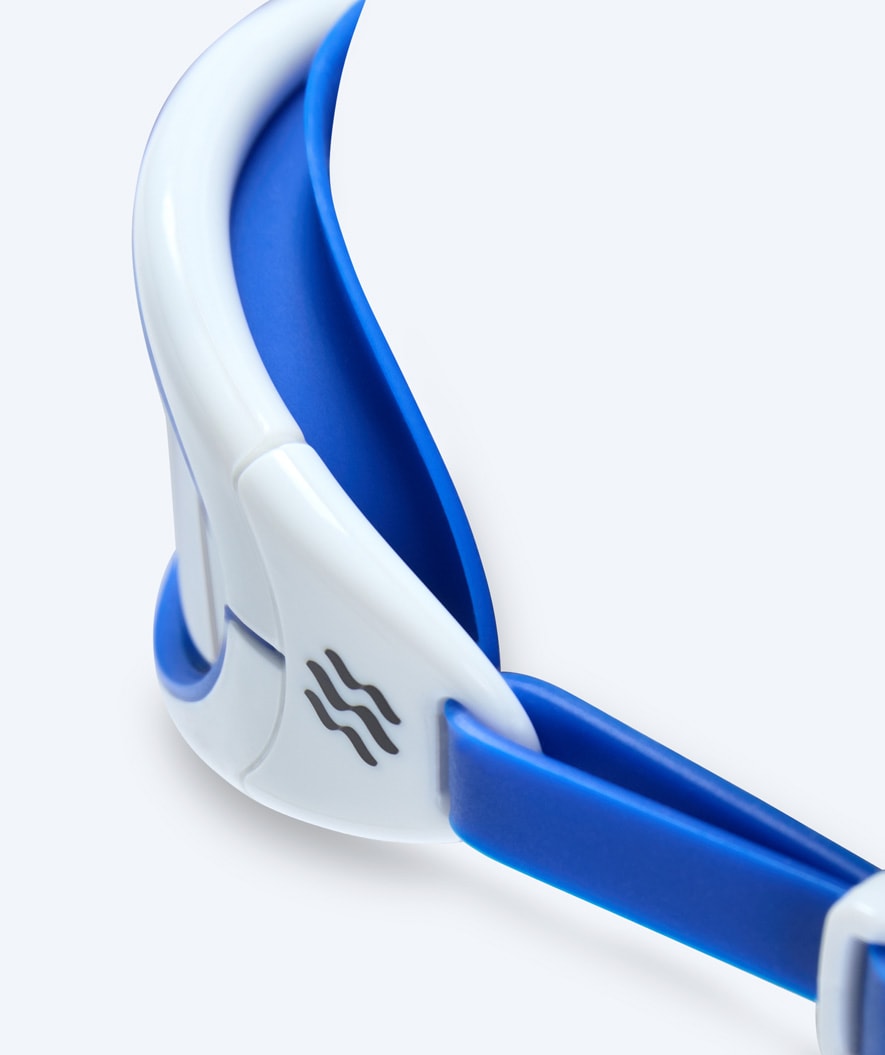 Watery Schwimmbrille für Freizeitschwimmer - Wade Mirror - Blau/Silber