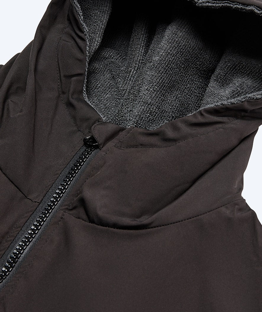 Watery Surf Poncho - Waterproof - Schwarz