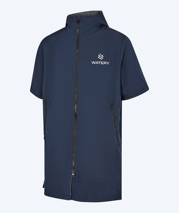 Watery Surf Poncho - Waterproof - Donkerblau