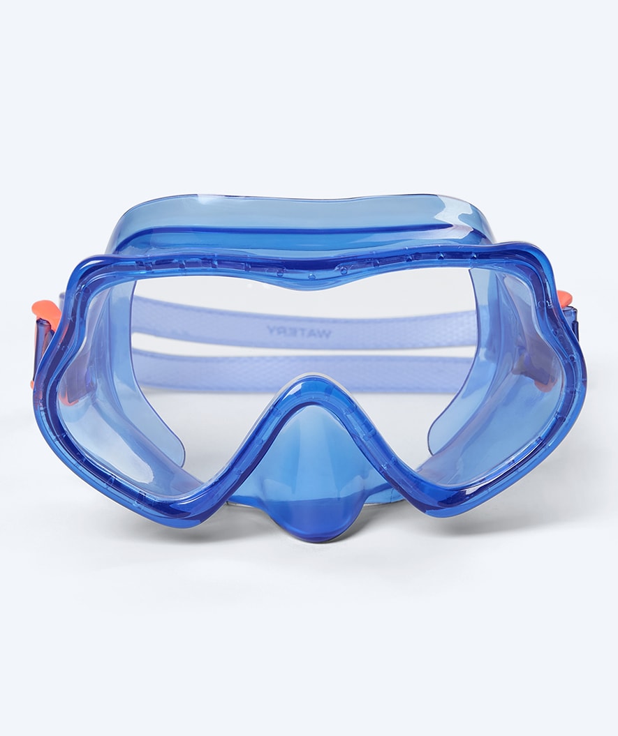Watery Schnorchelset für Kinder (4-10) - Winslet/Bimasha - Blau/Donkerblau