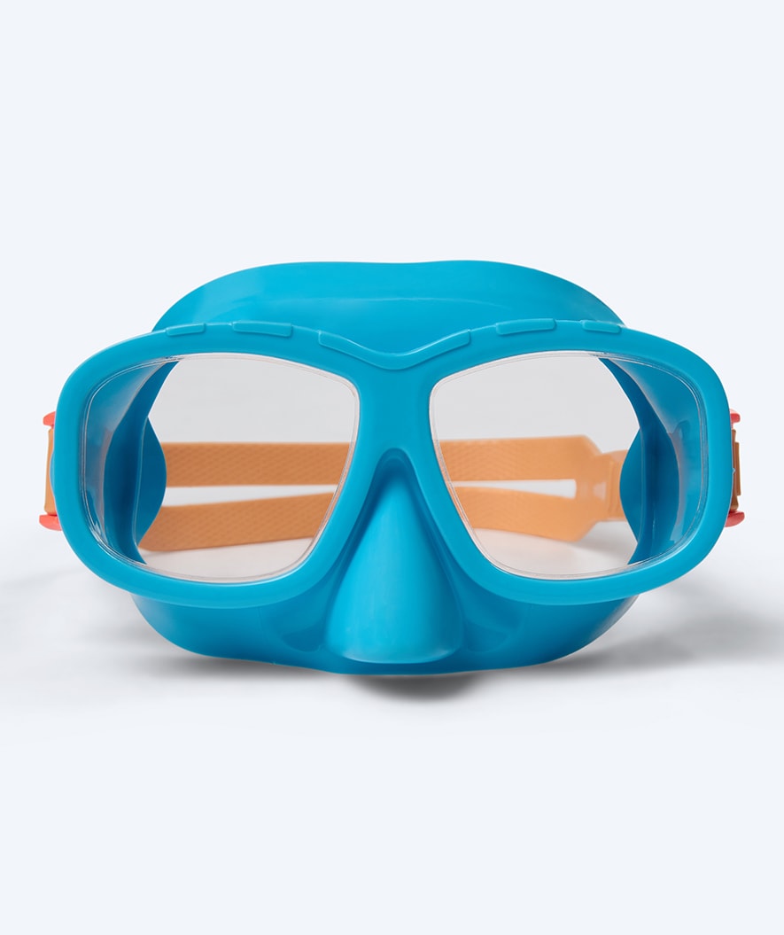 Watery Tauchmaske für Kinder (4-10) - Wyre - Blau/Orange