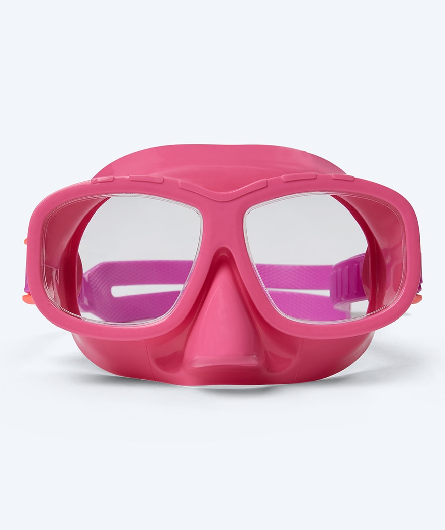 Watery Tauchmaske für Kinder (4-10) - Wyre - Hellrosa/Lila
