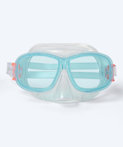 Watery Tauchmaske für Kinder (4-10) - Wyre - Weiß/blau