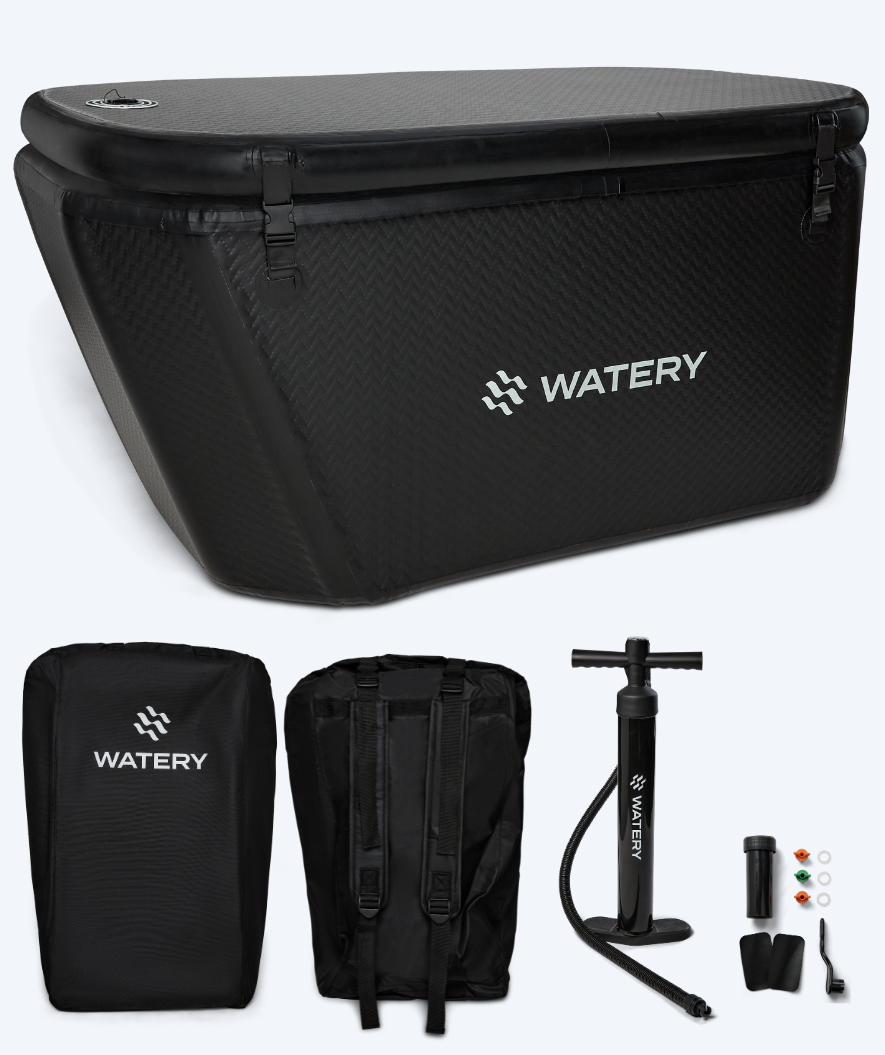 Watery aufblasbare Eiswanne - Ace - Schwarz