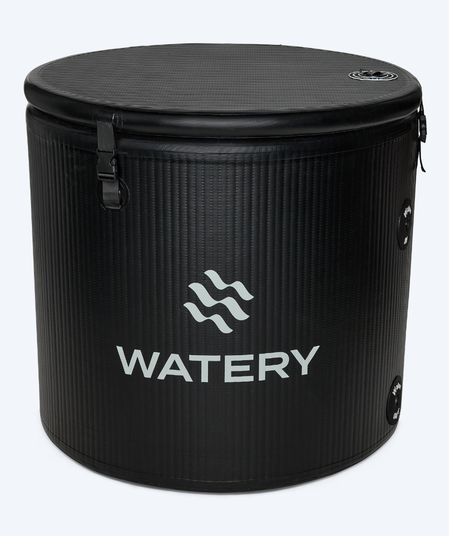 Watery aufblasbare Eiswanne - Deluxe - Schwarz