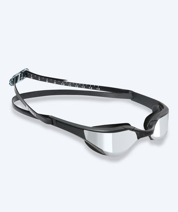 Watery Schwimmbrille - Instinct Elite Mirror - Schwarz/Silber