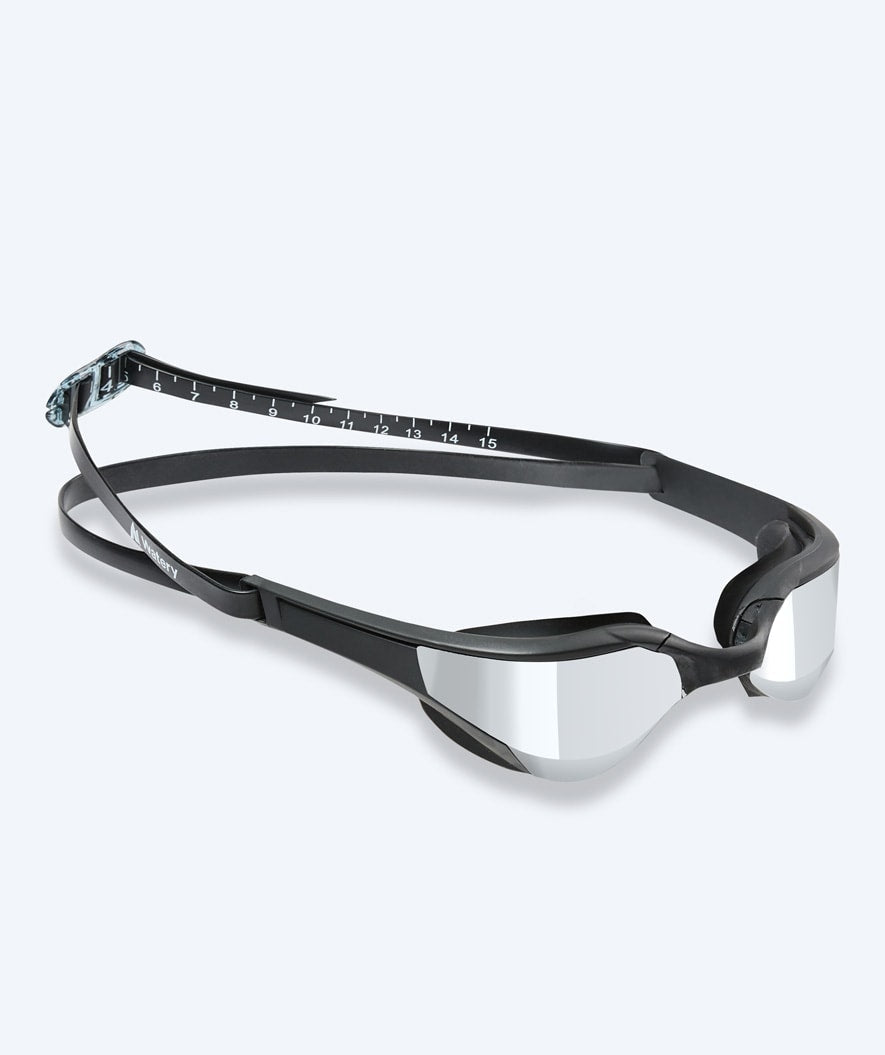 Watery Schwimmbrille - Instinct Elite Mirror - Schwarz/Silber