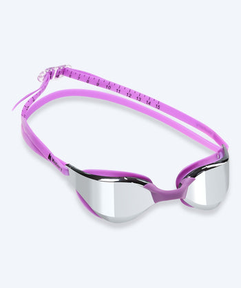 Watery Schwimmbrille - Instinct Mirror - Lila/Silber