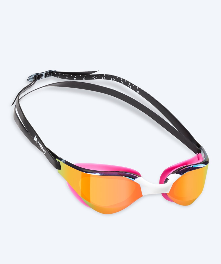 Watery Schwimmbrille - Instinct Mirror - Rosa/Gold