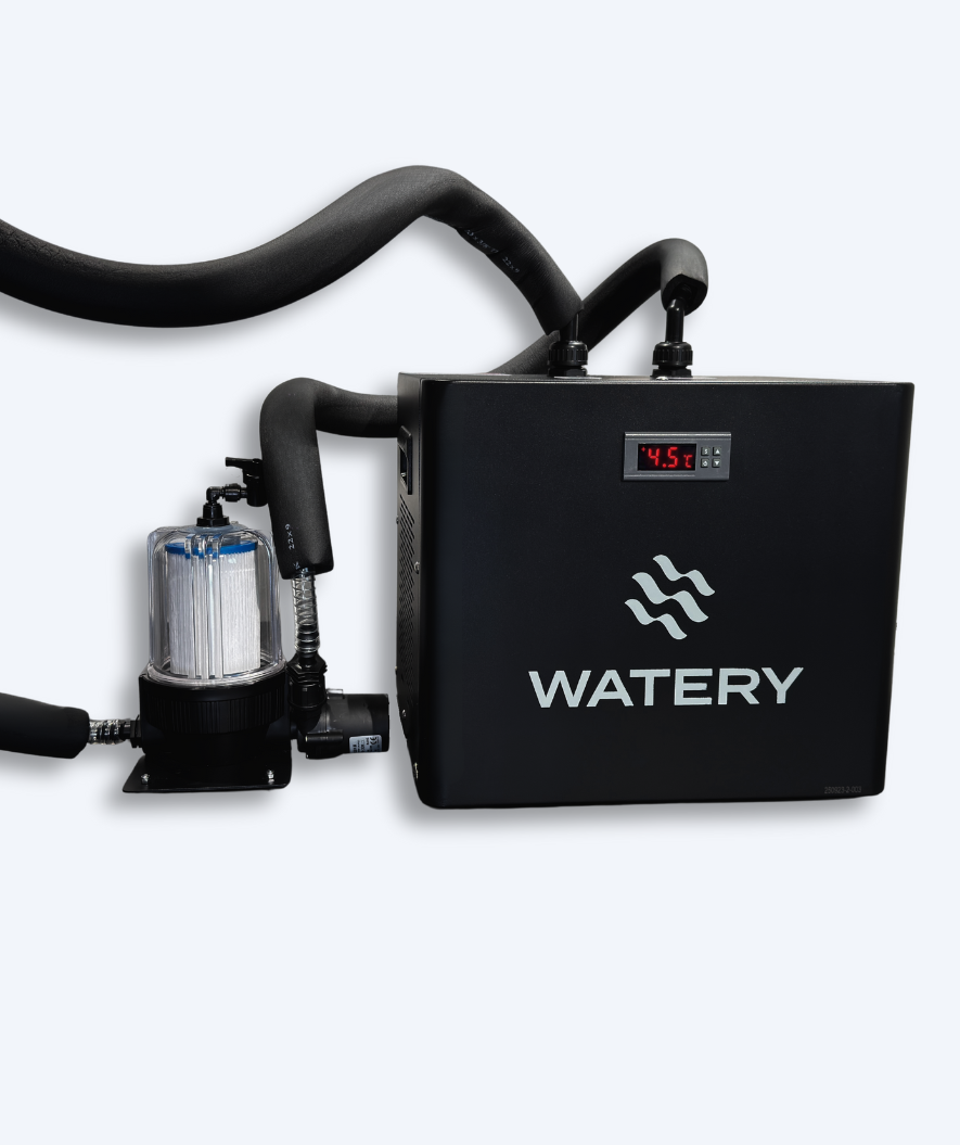 Watery Kühlsystem für Eistonne und Eiswanne - Dense Cooler - Schwarz