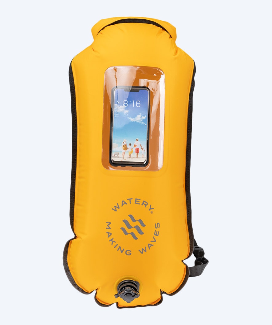 Watery Schwimmboje für Schwimmer - Window 28L - Gelb