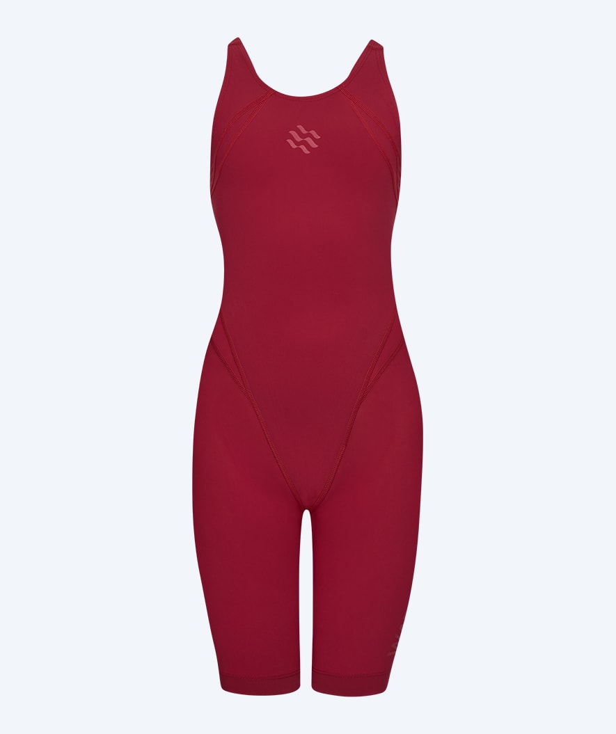 Watery Wettkampf Badeanzug für Damen - Rapidskin 2.0 - Rot