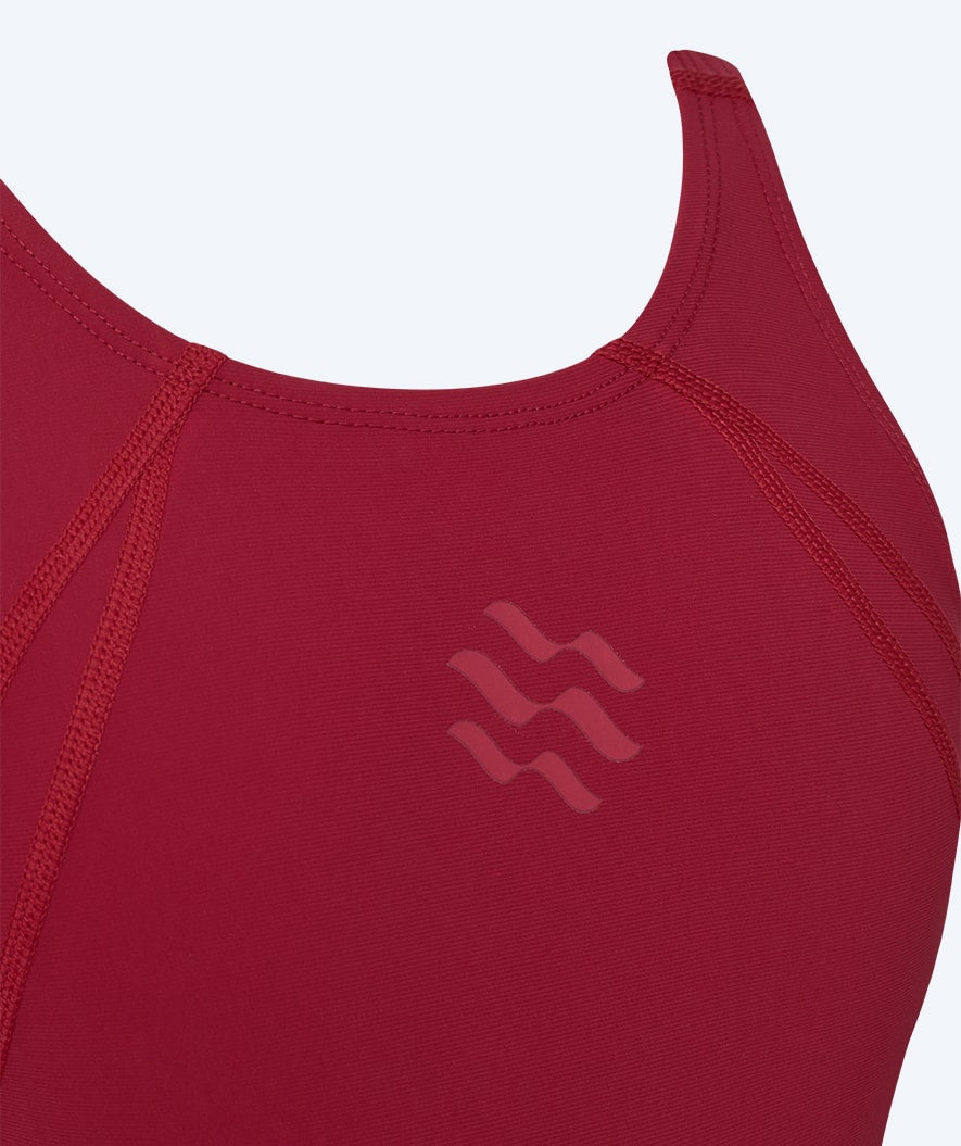 Watery Wettkampf Badeanzug für Damen - Rapidskin 2.0 - Rot
