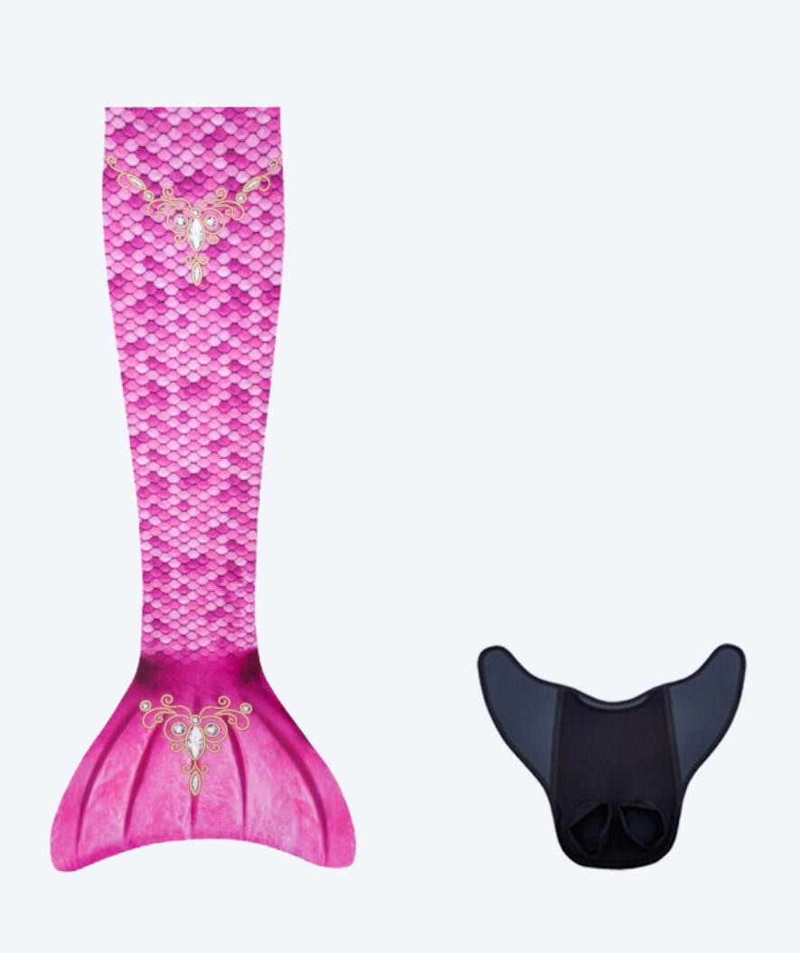 Kuaki Mermaids Meerjungfrauenschwanz für Kinder - Set - Princess